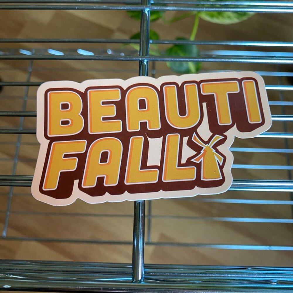 Dutch Bros “BeautiFALL” Sticker – Fall 2022 Edition